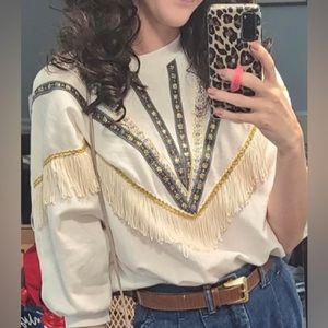 Authentic Vintage White Women’s Shirt/Sweater